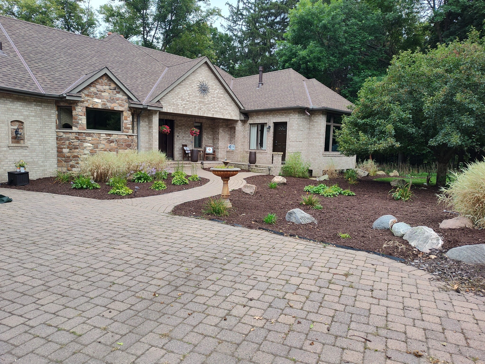 After mulching - project 2